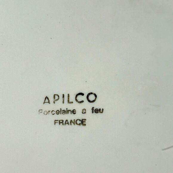 Apilco France white porcelaine gratin baking dish - Picture 3 of 3